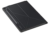 Samsung Smart Book Cover EF-BX710 für das Galaxy Tab S9 / Tab S9 FE, Zweiteiliges Tablet Cover, Tablet-Hülle, schlank, stilvoller Schutz, praktische Aufstellmöglichkeiten, S Pen Aufbewahrung, Black