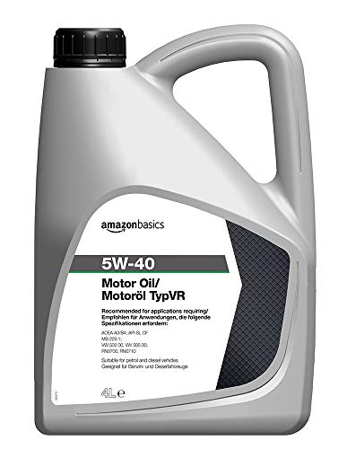 Amazon Basics – Motorenöl 5W-40 Typ VR, 4 l