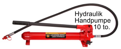 Hydraulik Handpumpe mit Pumpstange 10 to. für Richtsatz Spreizer Druckzylinder