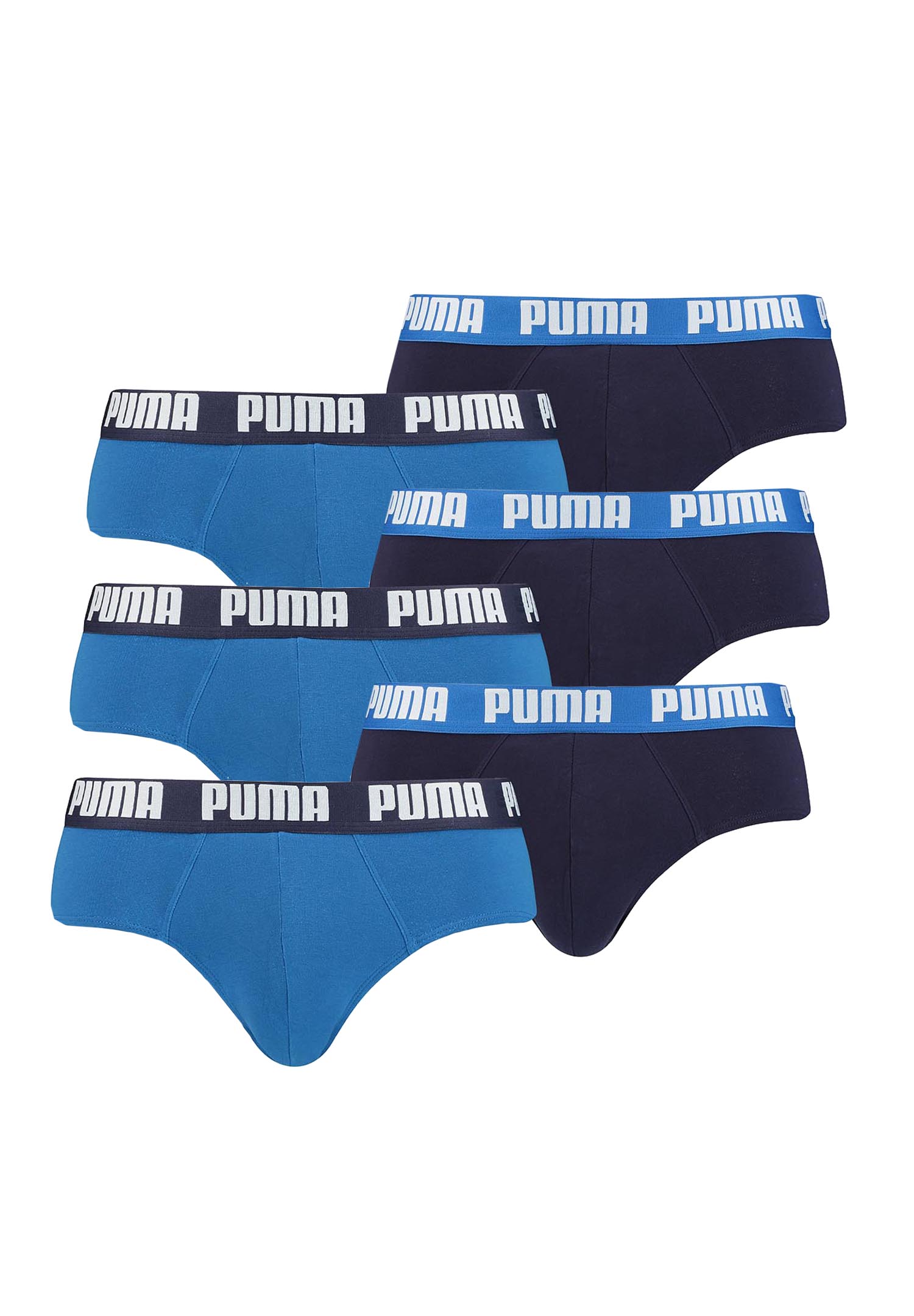Puma Basic Brief Men Herren Unterhose Pant Unterwäsche 6er Pack