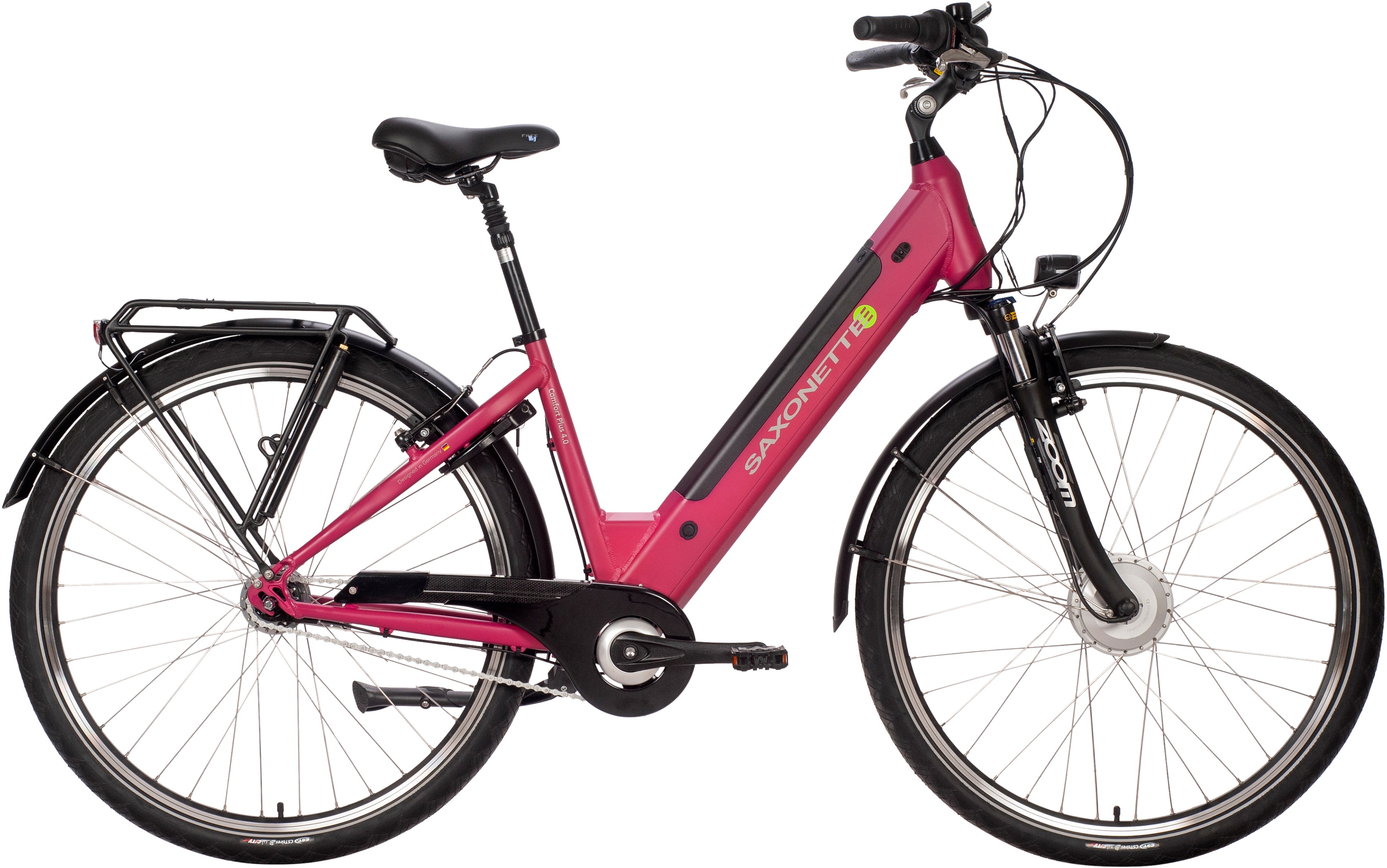 SAXONETTE E-Bike "COMFORT PLUS 4.0", 7 Gang, Shimano, Frontmotor 250 W