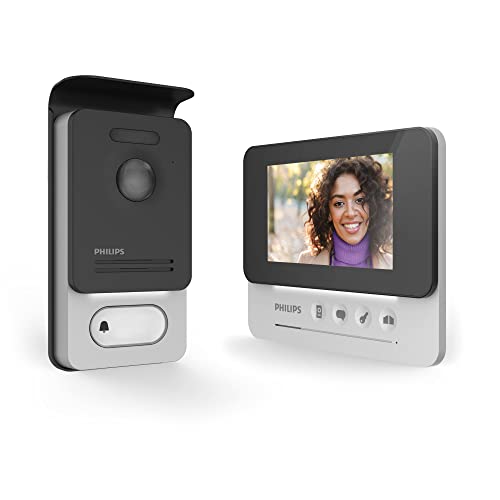 Philips Video Türsprechanlage 4,3 Zoll WelcomEye Compact