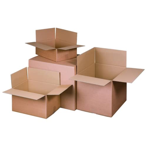 karton-billiger | Faltkartons Versandkartons Fefco 0201 Karton - 2-wellig - versch. Größen (600 x 400 x 400 mm, 10)
