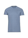 TRIGEMA Herren 637201 T-Shirt, Pearl-Blue, L