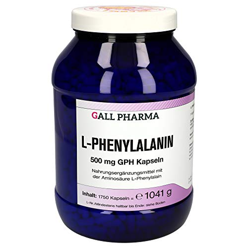 Gall Pharma L-Phenylalanin 500 mg GPH Kapseln, 1750 Kapseln
