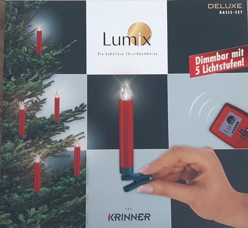 Basis-Set Lumix Deluxe Christbaumk., Rot