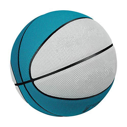 Sporting Goods Basketballball für Erwachsene, professioneller Outdoor-Indoor-Basketball, offizielle Größe 7, hergestellt für Indoor- und Outdoor-Basketballspiel (Green-A)