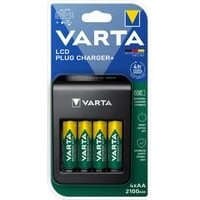 Varta LCD Pug Charger inkl. 4 Akkus 2100 mAh AA