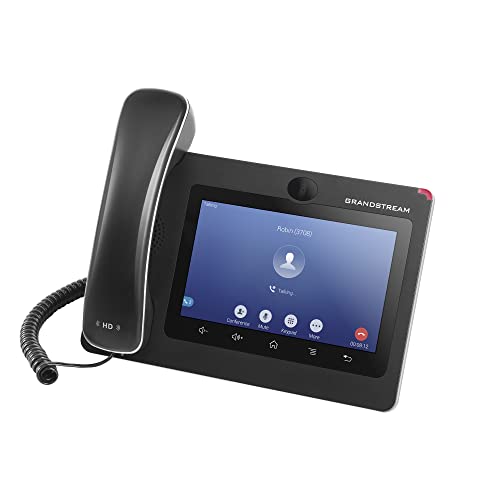 Grandstream GXV3370 IP-Videotelefon, Touch Display 17,78 cm (7 Zoll), Android 7.0 Schwarz