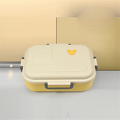 KKXXYQFC Lunchbox, tragbare Bento-Box, Mikrowelle, für Büroangestellte, Bürobehälter, Camping, Obstbox (A, wie das Bild zeigt)