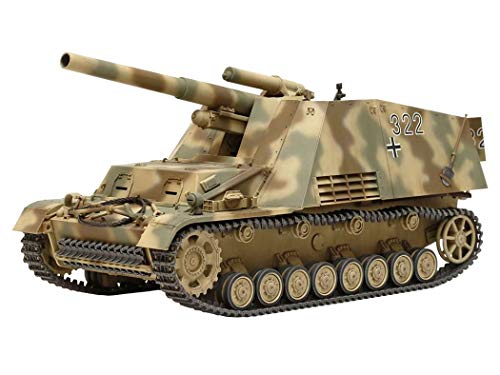 TAMIYA 35367 - 1:35 Deutsche Panzer-Haubitze Hummel (3)Sp.Prod., Modellbau, Plastik Bausatz, Basteln, Hobby, Kleben, Plastikbausatz