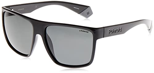 Polaroid Herren Pld 6076/S Sonnenbrille, Mehrfarbig (Black), 60