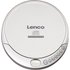 CD-201 - Portabler CD-Spieler mit Akku-Ladefunktion, MP3-Funktion und Antischock, silber
