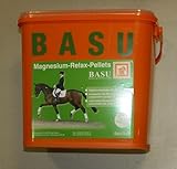 BASU Magnesium Relax Pellets 8 kg - Spezialfutter für Hochleistungspferde und arbeitende Pferde