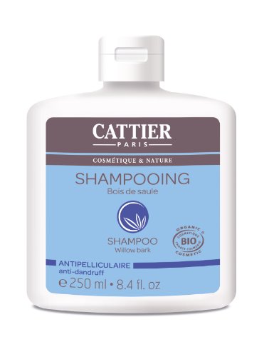 Cattier Anti-Schuppen Shampoo aus Weide, 250 ml, 2 Stück