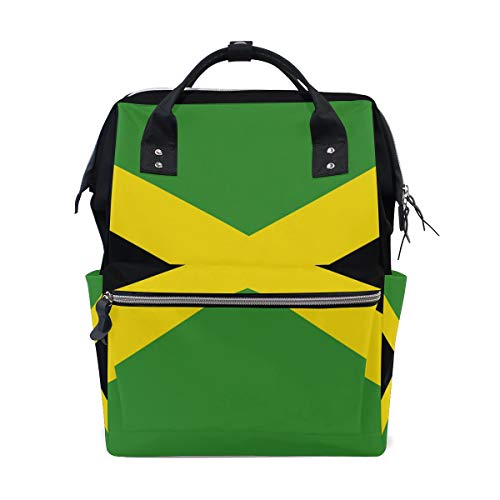 Jamaica Flag Mommy Bags Muttertasche Wickeltasche Daypack Wickeltasche für Babypflege