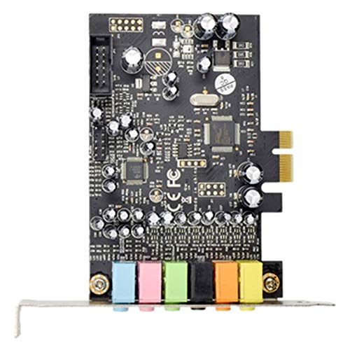Wisboey PCIe 7.1CH Soundkarte Stereo Surround Sound PCI-E integriertes Audio 7.1 Kanäle System Audio CM8828