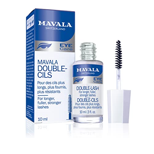Mavala Double Lash- Strengthens Lashes Eyebrows For A Longer, Denser Stronger Effect, 10 ml (1er Pack)
