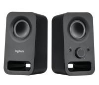 Logitech Z-150 kompakte Stereo-Lautsprecher, schwarz