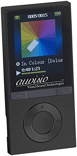 auvisio MP4 Player: MP3-Player V3 mit UKW-Radio & E-Book-Reader, microSD, Bluetooth 2.1 (Voice Recorder)
