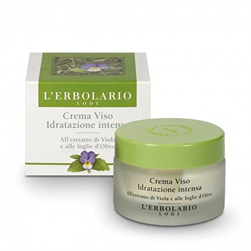 Die Erbolario – Creme Gesicht Hydration Intensive in violett-Extrakt und den Blättern Olivenholz – 50 ml