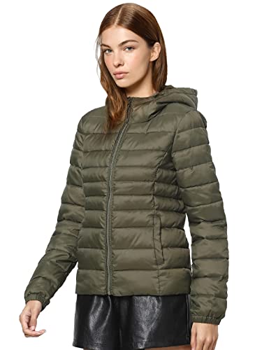 ONLY NOS Damen Jacke Onltahoe Hood Jacket Otw Noos, Grau (Peat), 34(Herstellergröße: XS)