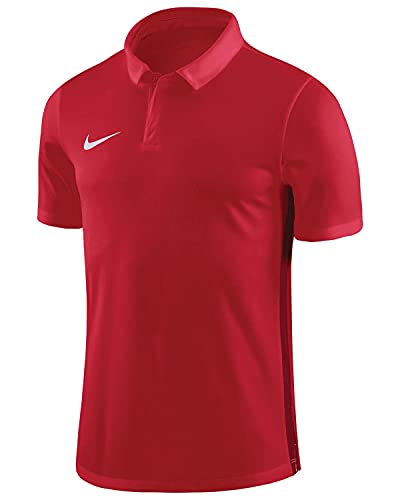 Nike Herren Dry Academy18 Football Polo Shirt, Rot(UNIVERSITY RED/GYM RED/WHITE) , S