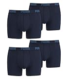 PUMA Boxershort Basic 4er Pack, 321 Navy, XL