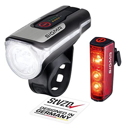Sigma LED-Akku-Bel.-Set Aura 80 USB inkl Blaze Fahrrad