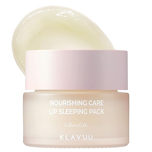 KLAVUU Official lippenbalsam Nourishing Care Lip Sleeping Pack, Soften lips while sleeping, 3 Phyto Oil Complex contained, Avocado oils, Sweet Almond oils, Apricot Seed oils, Rich balm type formula