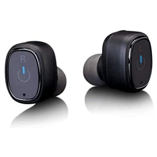Lenco EPB-440 Bluetooth Kopfhörer - True Wireless In-Ear Kopfhörer mit Lade-Etui 850mAh - 4 Stunden Spielzeit - IP67 Wasserdicht - Bluetooth V4.2 - Sport Ohrhörer