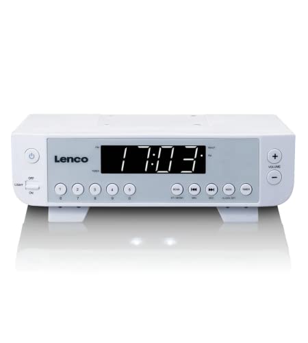Lenco KCR-11 Küchenradio UKW Weiß