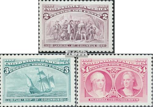 Prophila Collection USA 2231-2233 postfrisch ** MNH 1992 Entdeckung Amerikas (Briefmarken für Sammler) Seefahrt/Schiffe