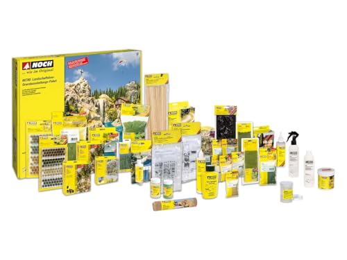 NOCH 60780 Landschaftsbau-Grundausstattungs-Paket, einfarbig