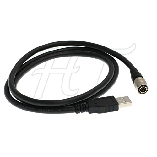 12 V USB auf Hirose 4-poliges Stromkabel für Zoom F4 F8 Soundgeräte 688 663 Pix240 (80 cm)