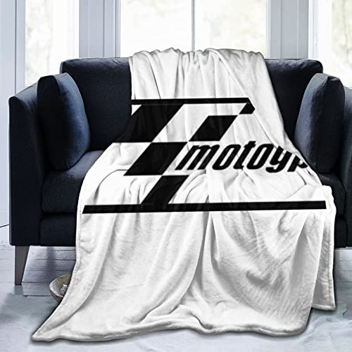 Überwurf Flanelldecken für Moto-Gp Bed Chair Couch Sofa Warme gemütliche weiche Fleecedecke Geschenke für Kinder Erwachsene 80"X60"
