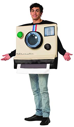 Rasta Imposta Sofortbildkamera-Kostüm für Erwachsene, Mehrfarbig, Eine Größe passt meistens