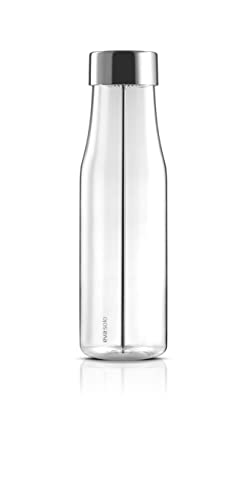 EVA SOLO 567483 Wasserkaraffe mit Fruchtspieß, Edelstahl, 1 L, Glas, 35 x 30 x 25 cm