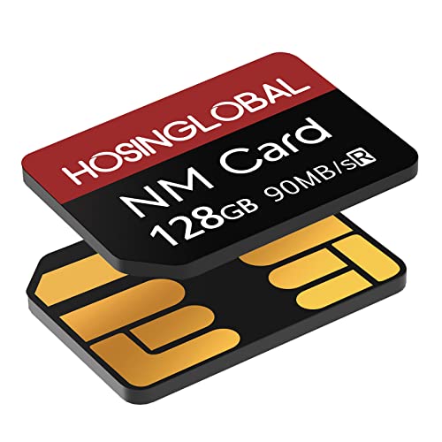YAOMAISI NM-Karte 128GB 90MB/S Nano-Speicherkarte Nano SD-Karte Compact Flash-Karte, nur für Huawei P30P30pro und Mate20 Series Geeignet, 128GB NM Card