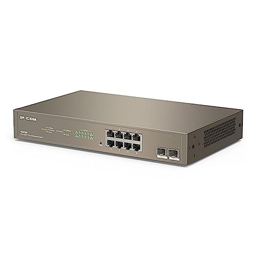 Switch IP-COM 8GE+2SFP L2 CLOUD MANAGE G3310F