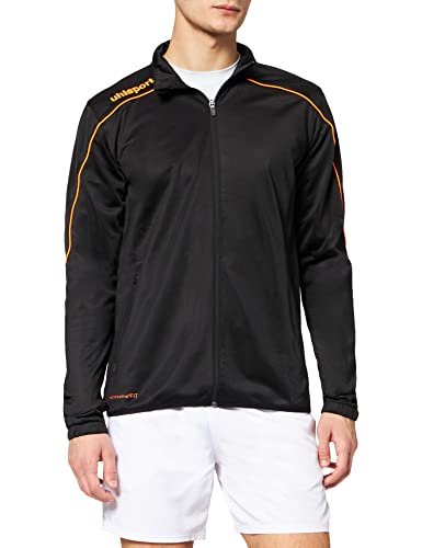 uhlsport Herren Stream 22 Classic Jacke, schwarz/Fluo orange, 4XL