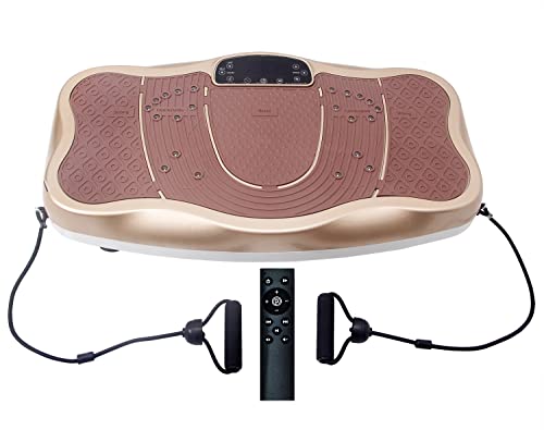 GLOBAL RELAX Zen Shaper® Fitness-Plattform (neues Modell 2021) - Ästhetischer Körpertrainer - Bluetooth-Lautsprecher und Musik - Fett abbauen, stimulieren und die Muskelelastizität wiederherstellen