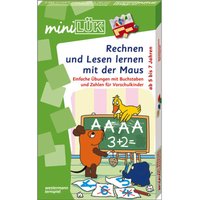 miniLÜK-Sets / Kasten + Übungsheft/e: miniLÜK-Set: Vorschule/1. Klasse - Mathematik, Deutsch: Rechnen und Lesen lernen mit der Maus