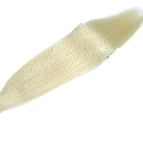 Haarverlängerungen, echtes menschliches Haar, 35,6–71,1 cm, versteckter Draht, Clip im Haar, braune Farbe (Color : 60, Size : 1SIZE_24INCH 110G)