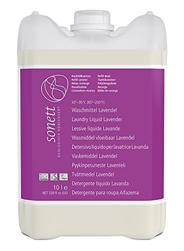 Waschmittel Lavendel: Für bunte und weiße Wäsche, mit Bio-Pflanzenölseife