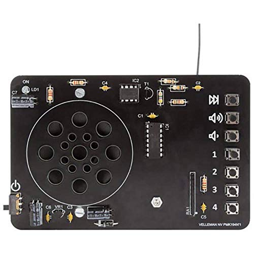 Velleman 840525 digital gesteuertes Ukw-Radio, Mini-Kit, MK194