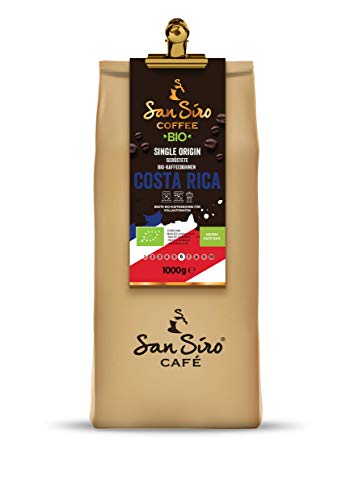 SanSiro San Siro BIO Kaffee Costa Rica 1 kg Bohne (Paperbag) Origin, 1 kg