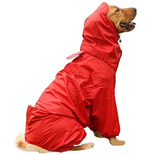 Gulunmun Regenjacken für Hunde Haustier-Regenmantel-Hunderegenmantel, Haustier-Hundekapuzen-Regenmantel-Haustier-wasserdichter Hündchen-Jacken-Mantel im Freien