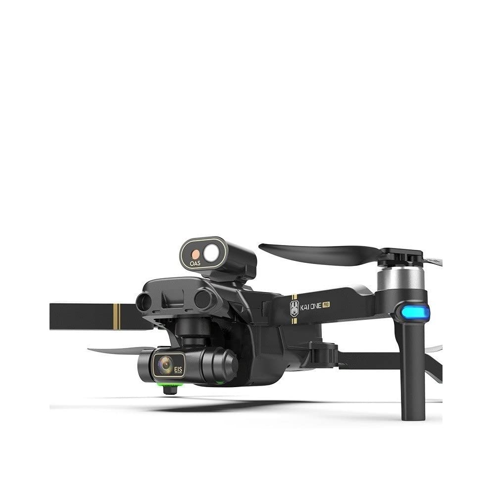 LUXWALLET Ai-Kai MAX Dual 5G Drohne mit Voll HD Kamera, GPS, 3-Achse Hängend Gimbal und Tragetasche, 10.8km/h-1km Entfernung, Schwarz