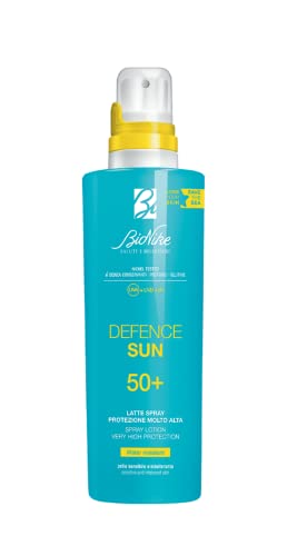 BioNike Defence Sun - Latte Solare Spray SPF50+ Protezione Molto Alta, 200ml